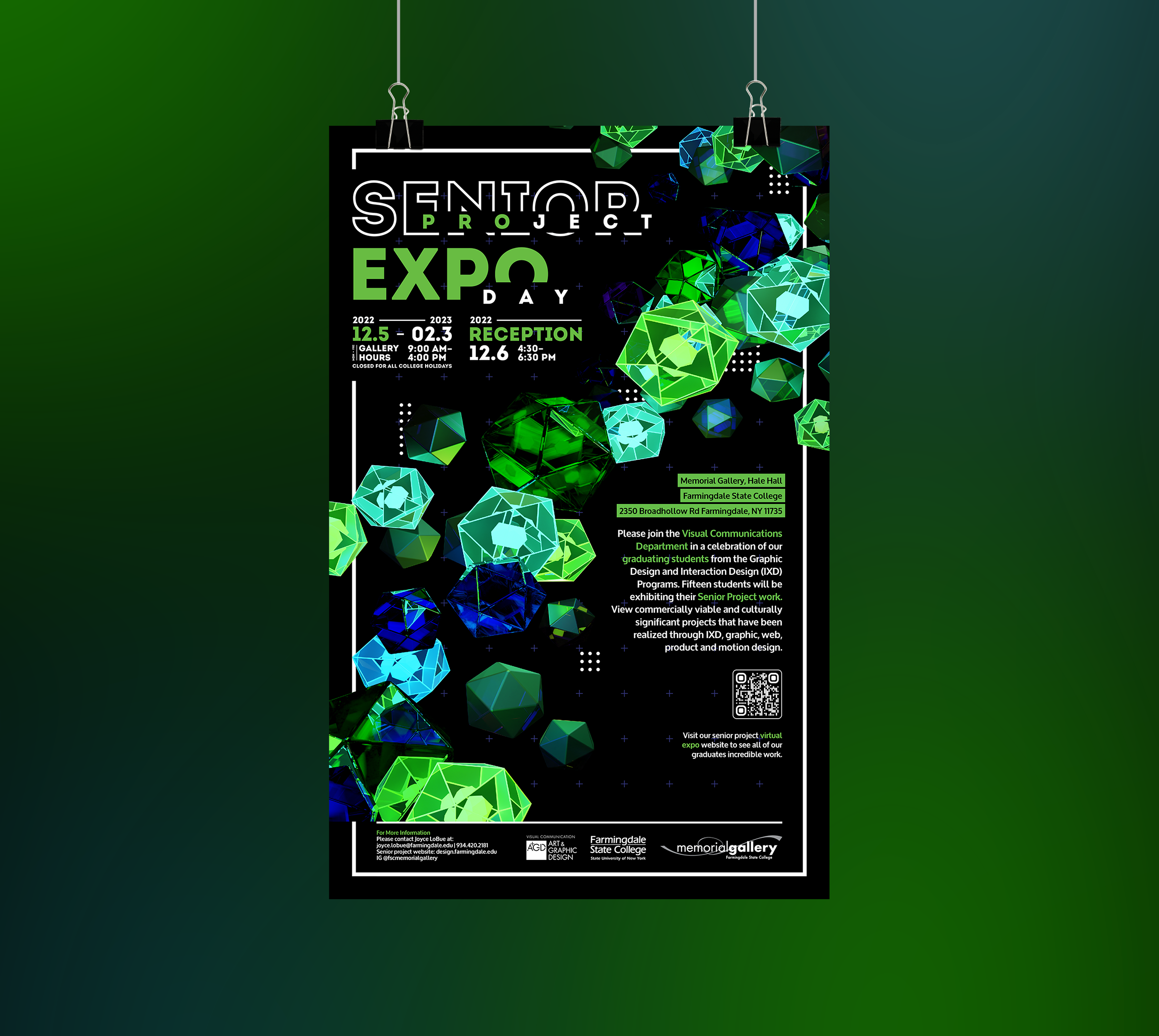 Luis Galvez Expo Poster Design