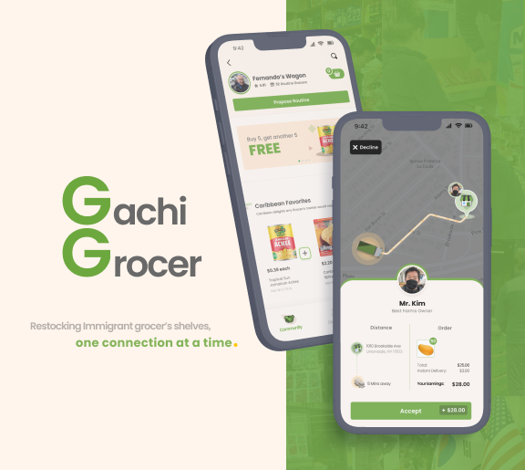 Gachi Grocer logo