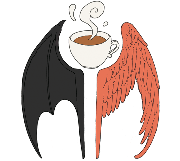 Zachary Schrage Mocha, Myths, and Magic: A Divine Gathering logo