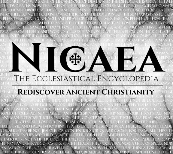 Luke Iannone Geek Nicaea - The Ecclesiastical Encyclopedia logo