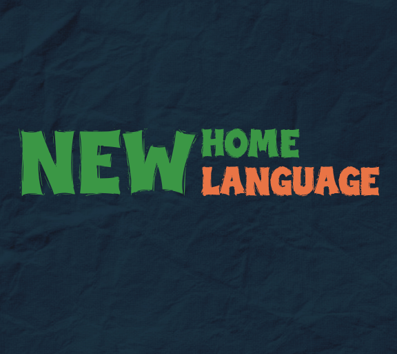 Emily Naranjo New Home, New Language logo